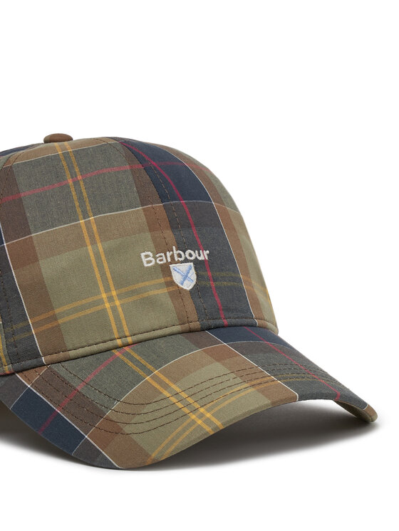 Barbour Barbour Czapka z daszkiem Tartan MHA0617TN11 Zielony