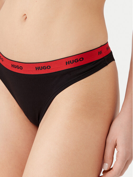 HUGO Hugo Chilot tanga 50510622 Negru