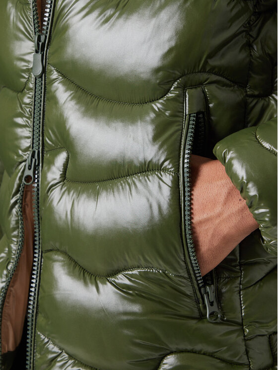 Save The Duck Save The Duck Télikabát D32390M LOVE21 Zöld Regular Fit