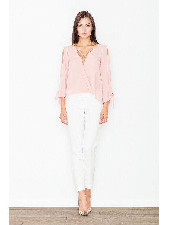 FIGL FIGL Halenka M485 Růžová Regular Fit
