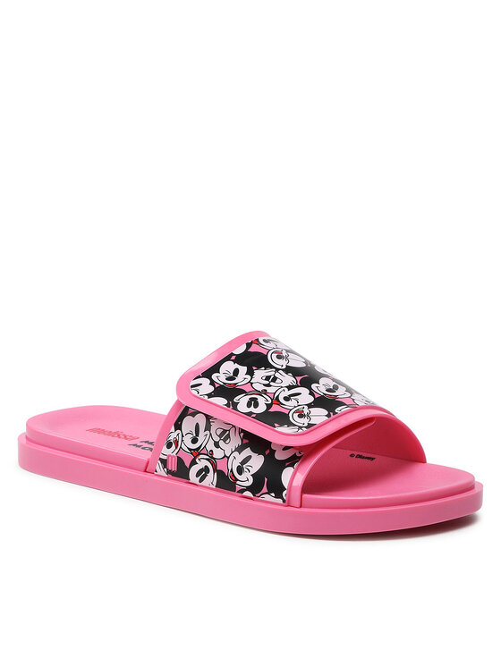 Melissa Melissa Şlapi Groovy + Mickey Mouse 33632 Negru