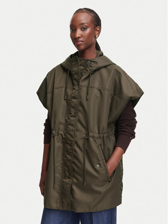 Weekend Max Mara Brezrokavnik Origano 2625296021 Rjava Regular Fit