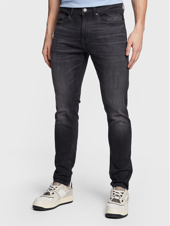 Tommy Jeans Tommy Jeans Τζιν Austin DM0DM15548 Γκρι Slim Fit