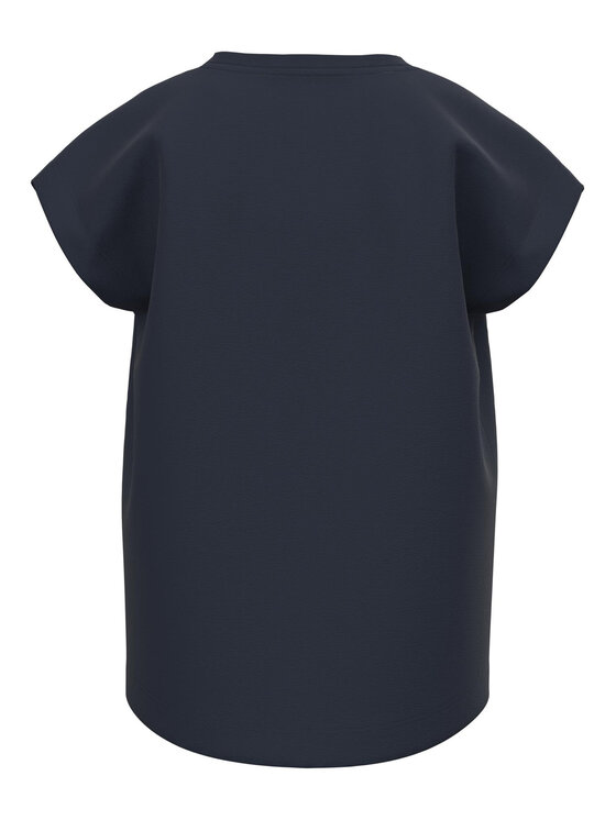 NAME IT NAME IT Majica 13215037 Mornarsko modra Loose Fit