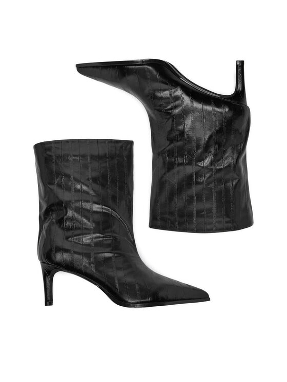 Simple Simple Botine EO-LT2728-0701 Negru