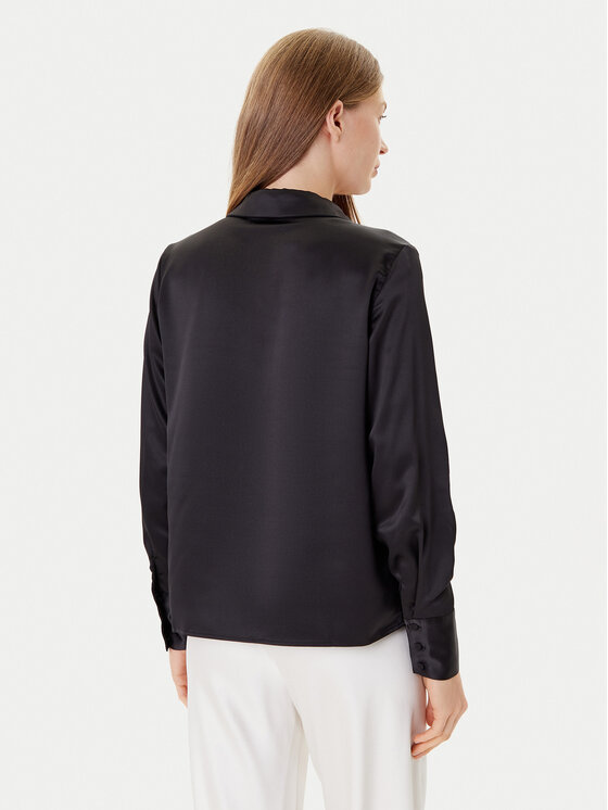 Vero Moda Vero Moda Koszula Merle 10334598 Czarny Regular Fit