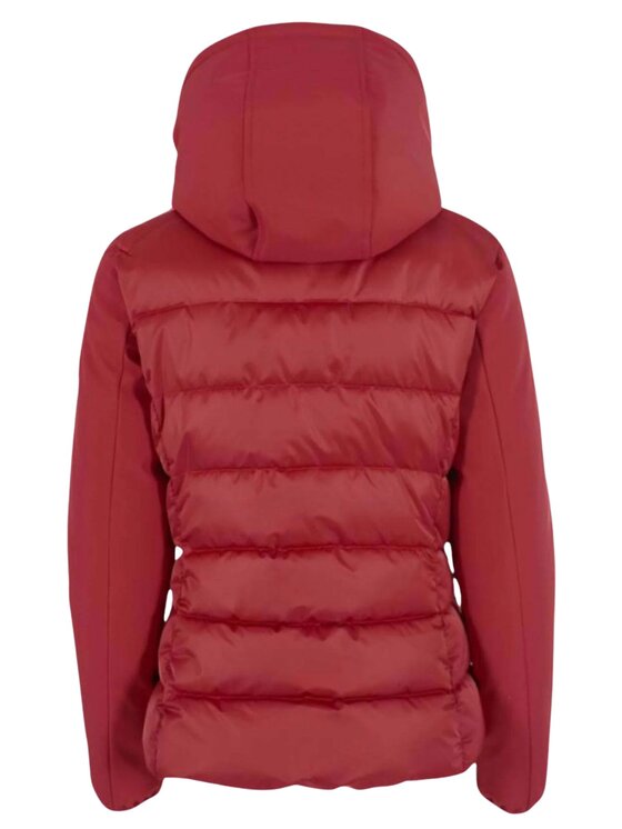 Yes Zee Yes Zee Kurtka puchowa Giubbino donna Czerwony Regular Fit