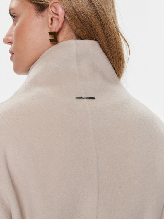 Calvin Klein Calvin Klein Вовняне пальто K20K206746 Бежевий Relaxed Fit