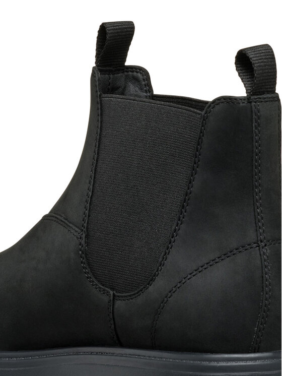 Geox Geox Kotníková obuv s elastickým prvkem U Spherica Ec7 U46FRA 000FF C9999 Černá