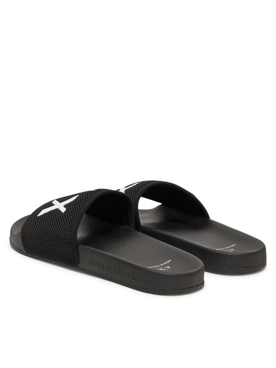 Armani Exchange Armani Exchange Papucs XUP001 XV820 S277 Fekete
