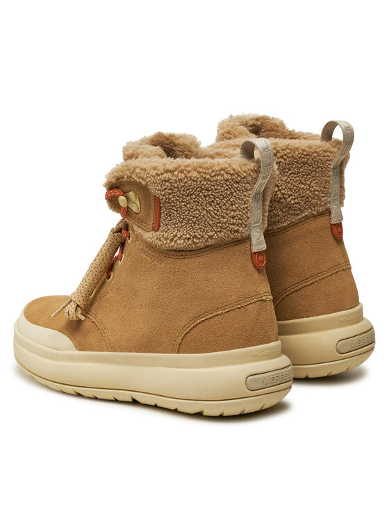 Merrell Merrell Śniegowce Marquette Thermo Lace Wp J007058 Brązowy