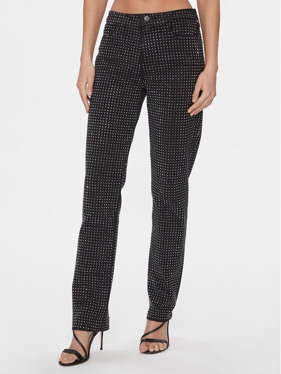 Guess Guess Джинси Ludwig W4RA08 R4AS0 Чорний Straight Fit