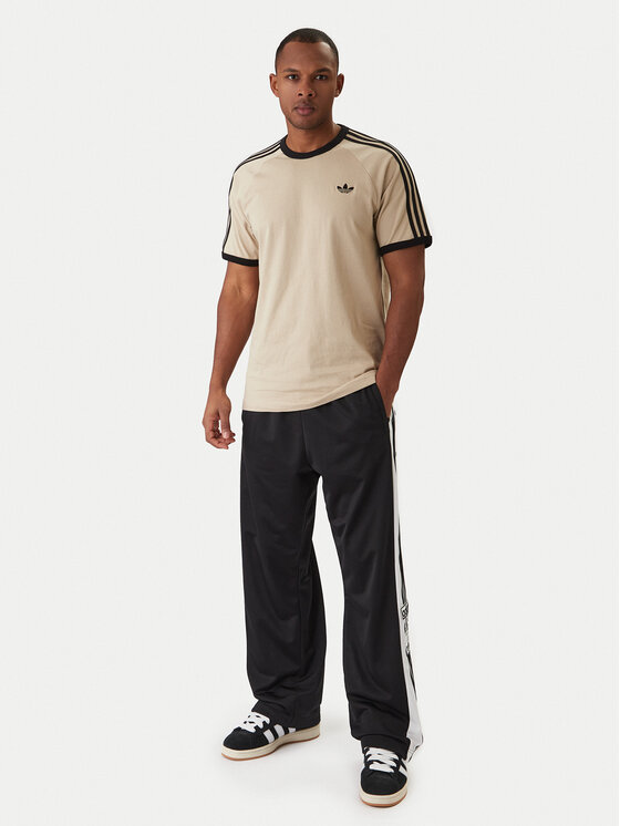 adidas adidas Tricou 3-Stripes KE7964 Bej Regular Fit