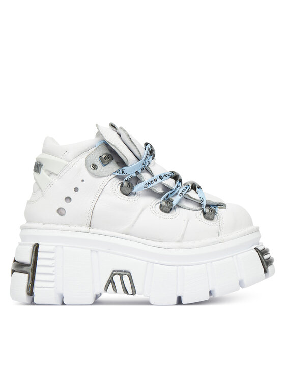 NEW ROCK Sneakersy M-106-C187 Biela