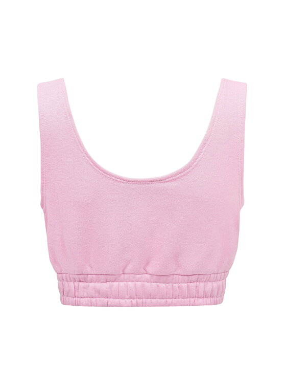 MissDenim MissDenim Top Flippy Top Różowy Basic Fit