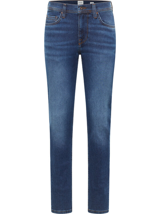 Mustang Mustang Jeansy Style Vegas Slim Niebieski Slim Fit