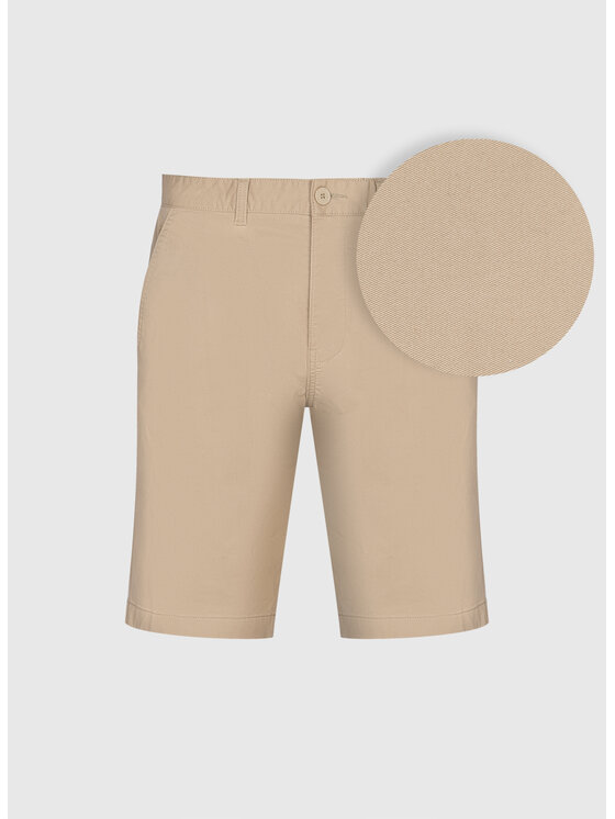 Pako Lorente Pako Lorente Szorty materiałowe P26SN-WS-007 Beżowy Regular Fit