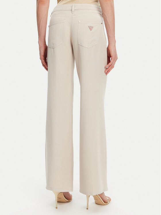 Guess Guess Джинси W4GA96 WDP85 Бежевий Wide Leg