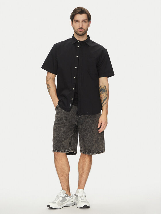 Vans Vans Πουκάμισο Lawson Solid VN000M13 Μαύρο Regular Fit