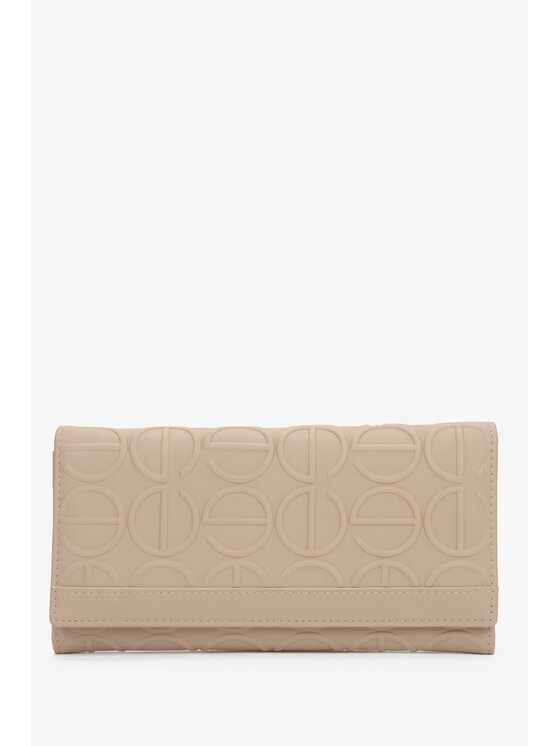 Estro Estro Portafoglio grande da donna ER00116597 Beige