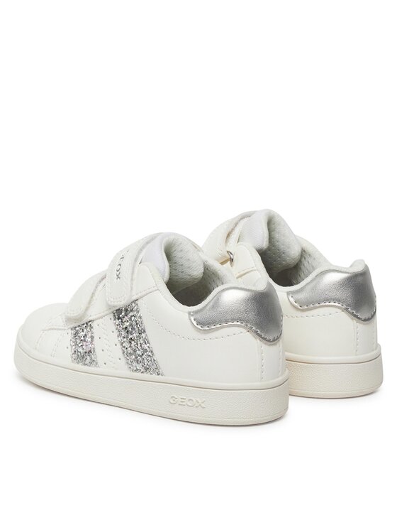 Geox Geox Сникърси J Eclyper Girl J45LRA 000BC C0007 M Бял