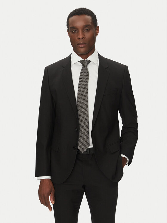 BOSS BOSS Kravata H-Tie 7,5 Cm-222 50540043 Mornarsko modra