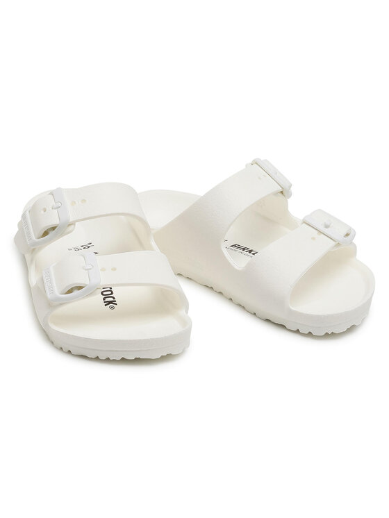 Birkenstock Birkenstock Iešļūcenes Arizona Eva 1018941 Balts