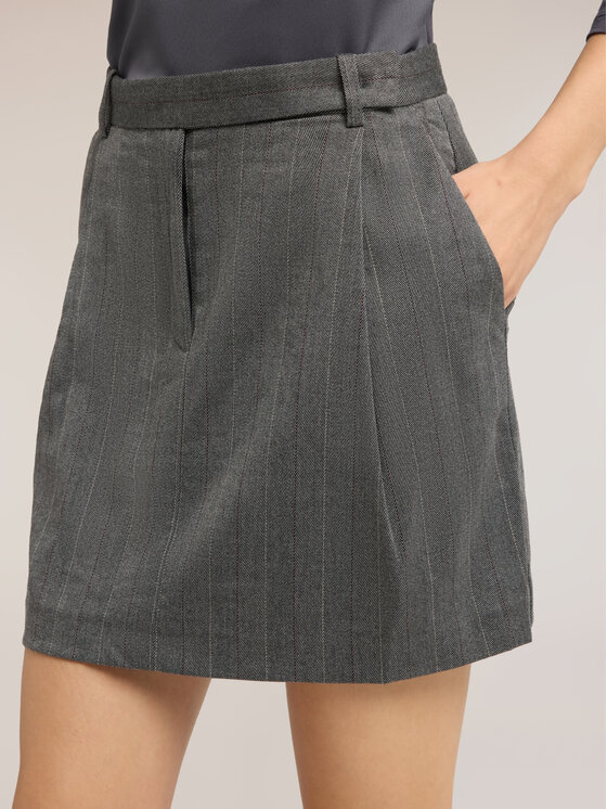 Motivi Motivi Minigonna 1084Q001274N0S3 Grigio A-Line Fit