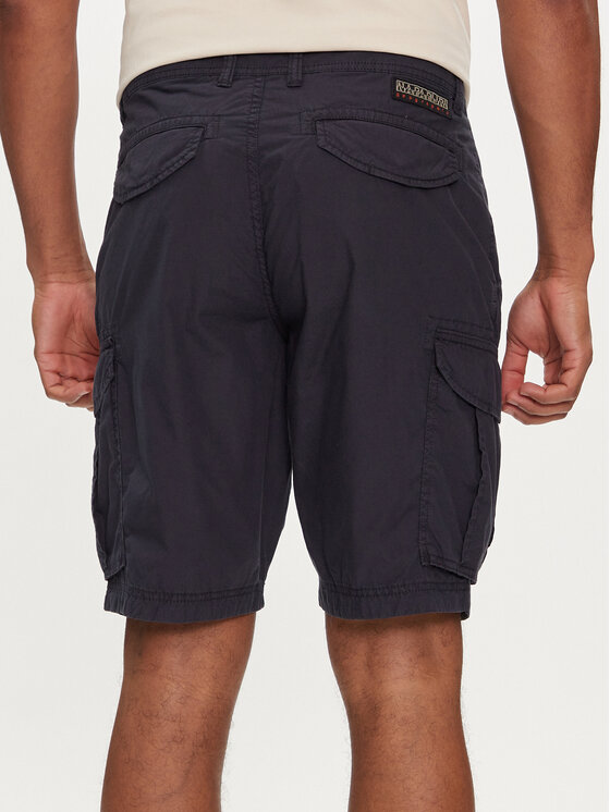 Napapijri Napapijri Stoffshorts Noto 2.0 NP0A4HOQ Dunkelblau Regular Fit