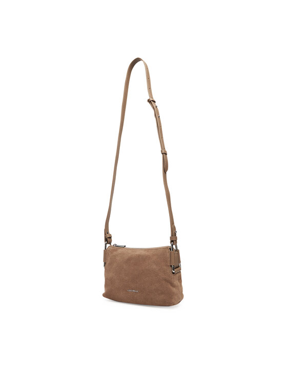 Coccinelle Coccinelle Ročna torba T96 Coccinellerbekka Suede E5 T96 52 01 01 Rjava