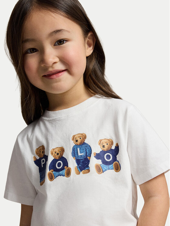 Polo Ralph Lauren Polo Ralph Lauren Тишърт 312A11851001 Бял Regular Fit