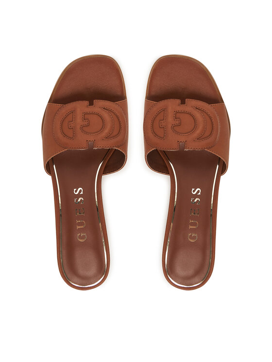 Guess Guess Papucs FLJCNN LEA03 Barna