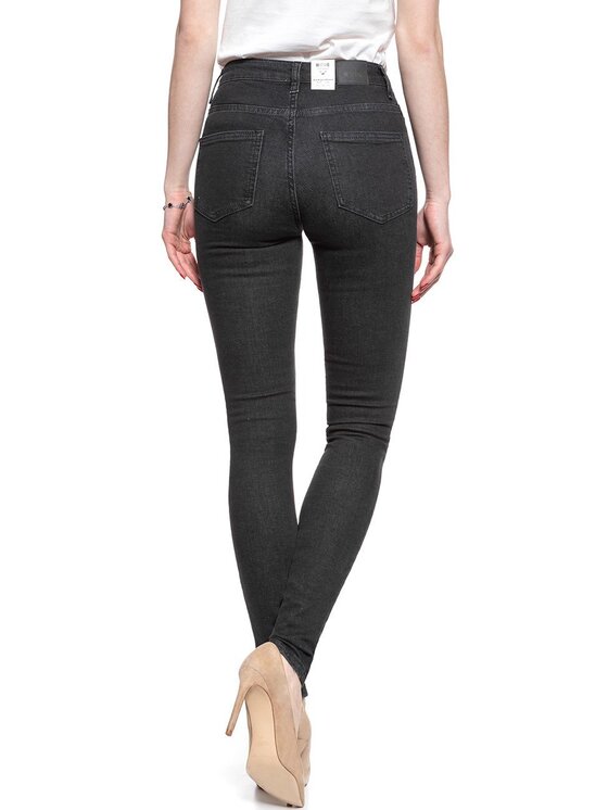 Mustang Mustang Jeansy ZOE SUPER SKINNY Czarny Skinny Fit