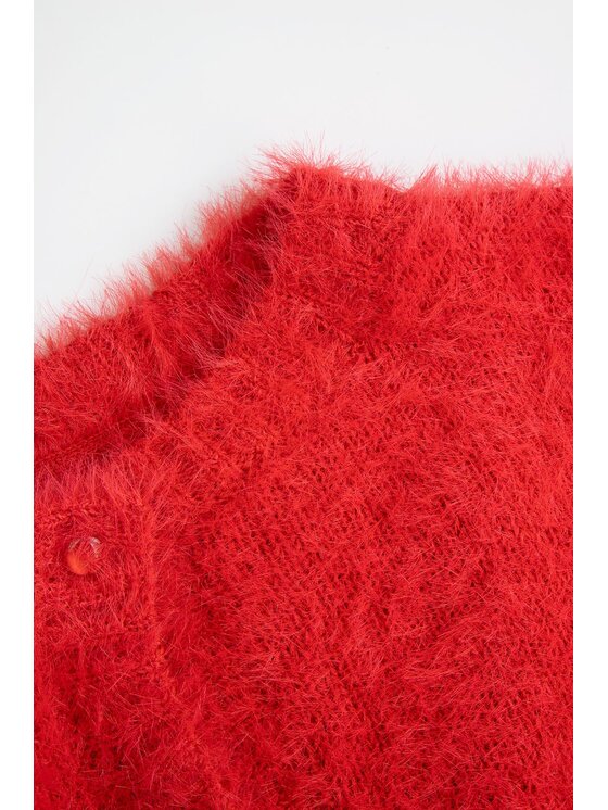 Coccodrillo Coccodrillo Sweter ZC6172203EJG-009 Czerwony Regular Fit