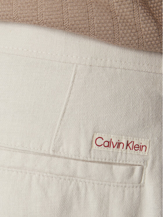 Calvin Klein Jeans Calvin Klein Jeans Pantalon scurți din material LV04RF610G Bej deschis Regular Fit