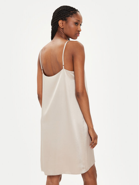BOSS Boss Naktiniai marškiniai Audrey 50515631 Smėlio Regular Fit