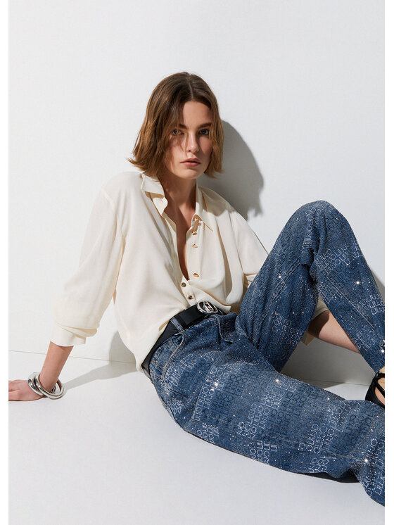 Liu Jo Liu Jo Camicia CA6157T2578P9572 Crema Regular Fit