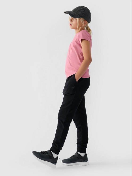 4F 4F Spodnie dresowe NOS Czarny Regular Fit