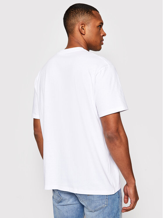 Wrangler Wrangler T-shirt Ss Car Tee W7APGF989 112131357 Bianco Regular Fit