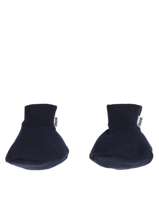 BOSS Boss Komplet kapa in nogavice J51633 Mornarsko modra