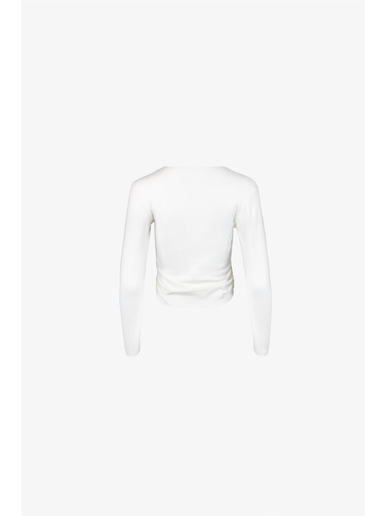 LE POSSÉ LE POSSÉ Halenka LBZM Bílá Slim Fit