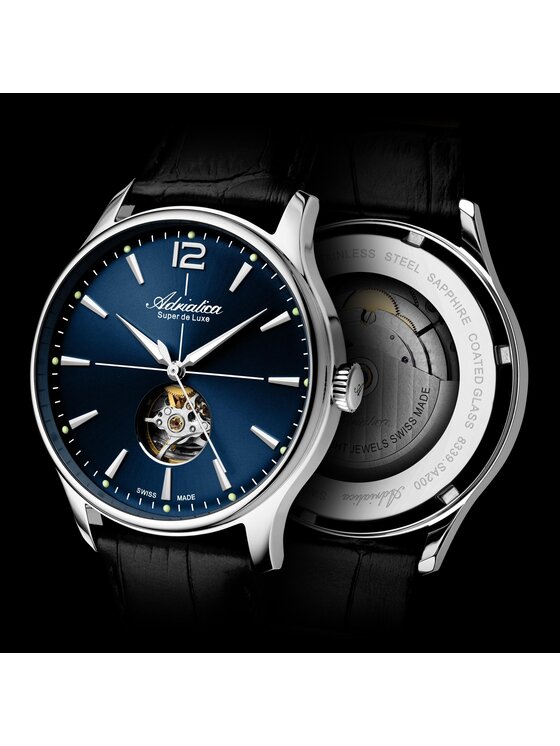 Adriatica Adriatica Zegarek A8339.5255AO Czarny
