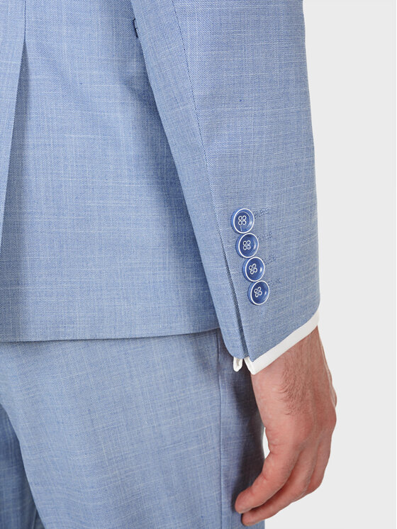 Evenemen Evenemen Garnitur CLARIS Niebieski Slim Fit