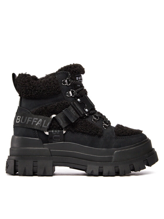 Buffalo Outdoorová obuv Aspha Com Mid Warm 1622328 Čierna