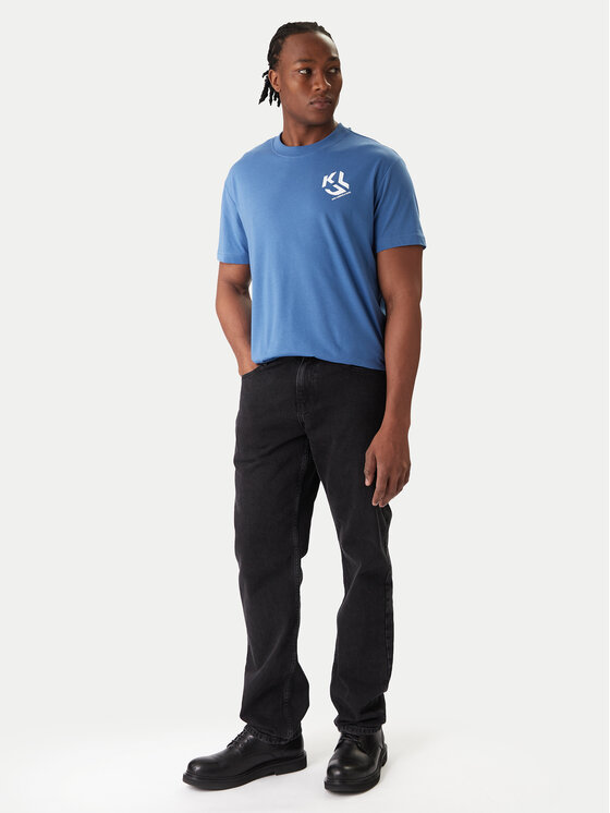 Karl Lagerfeld Jeans Karl Lagerfeld Jeans T-Shirt A2M17072 Blau Regular Fit