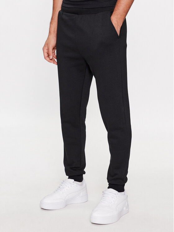 Kappa Kappa Sportinės kelnės Logo Korpo Zant 303MJC0 Juoda Regular Fit