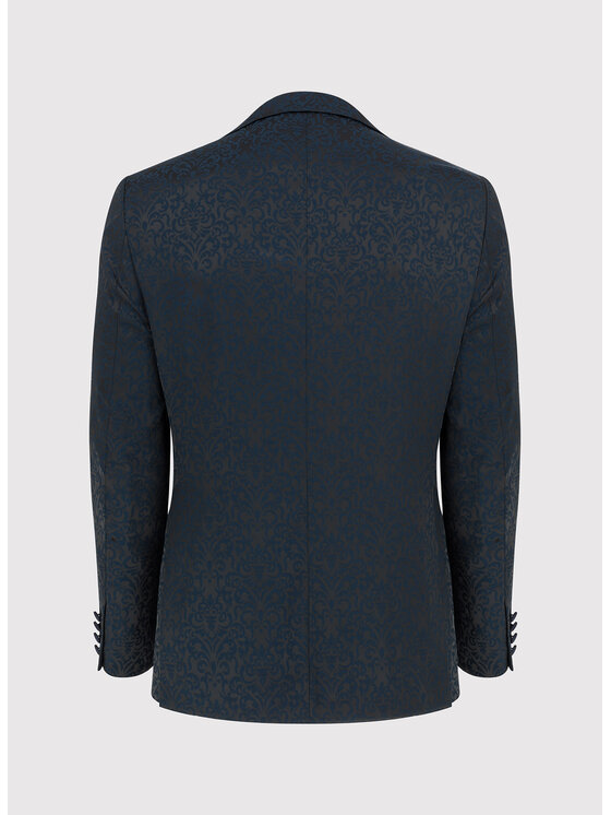 Pako Lorente Pako Lorente Marynarka P24SF-3S-003 Granatowy Slim Fit