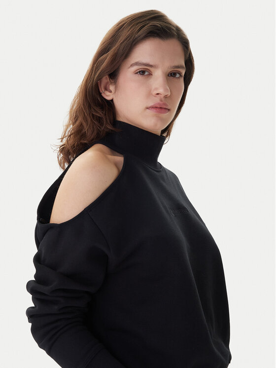 Karl Lagerfeld Jeans Karl Lagerfeld Jeans Суитшърт B1W20043 Черен Relaxed Fit