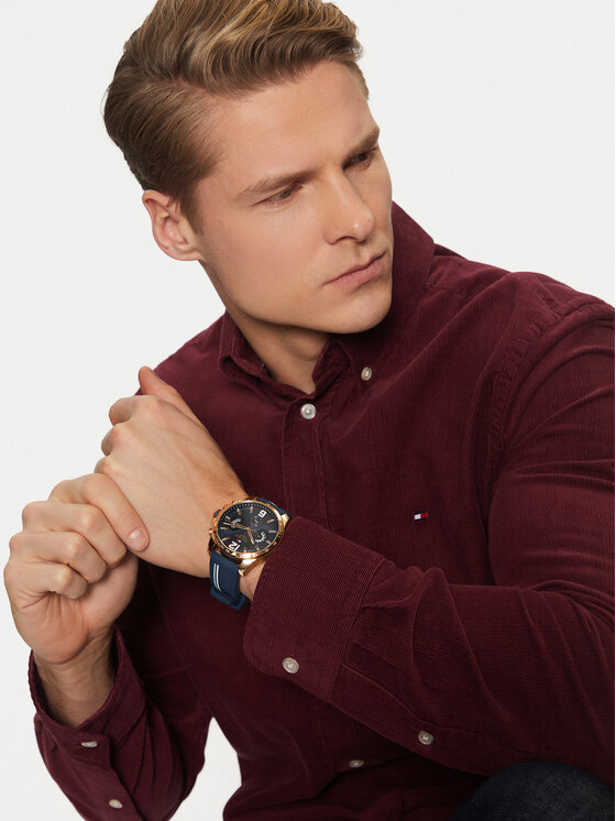 Tommy Hilfiger Tommy Hilfiger Ročna ura Decker 1791474 Mornarsko modra