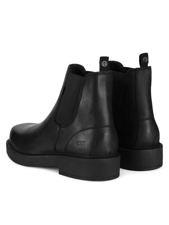 MEXX MEXX Kotníková obuv s elastickým prvkem MW-2401-01 MI08 Černá